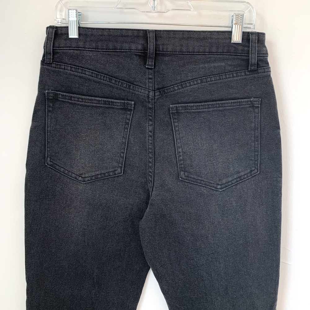 No Boundaries High Rise Distressed Star Black Jeans 30 - Picture 5 of 7